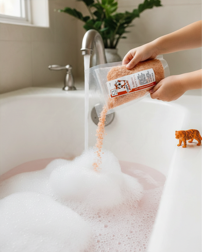 Tiger Roar Bubbling Bath Salts