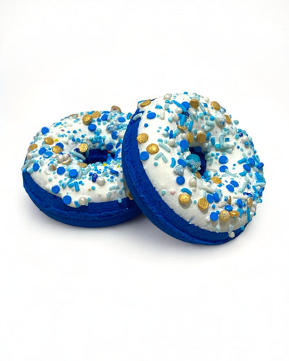 Donut Bath Bomb - Blue - Calla Lily Cosmetics + CL kids