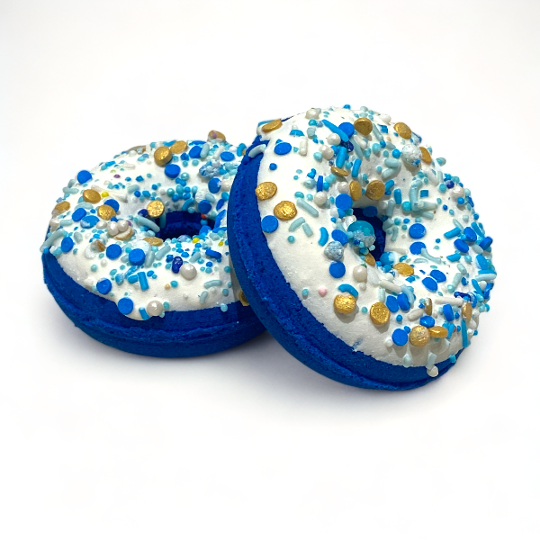 Donut Bath Bomb - Blue - Calla Lily Cosmetics + CL kids