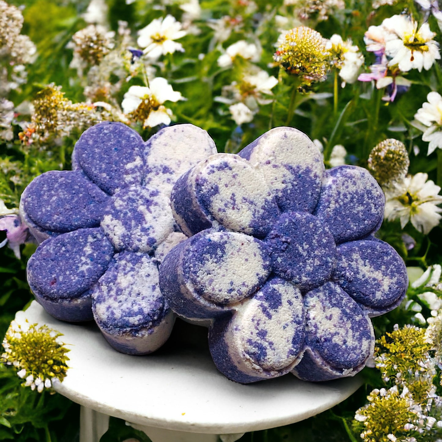 Lilac in Bloom Flower Bath Bomb - Calla Lily Cosmetics + CL kids