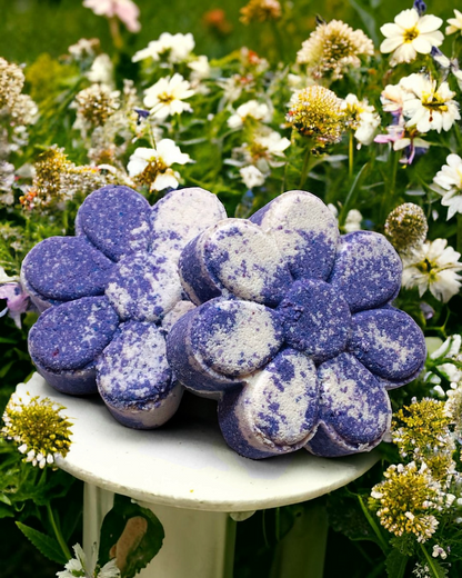 Lilac in Bloom Flower Bath Bomb - Calla Lily Cosmetics + CL kids