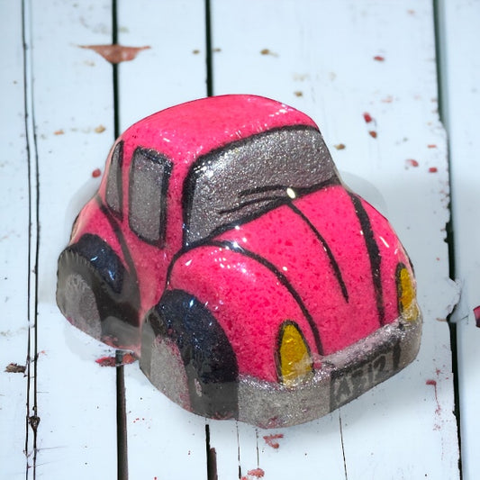 Volkswagen Bug Car Bath Bomb - Pink