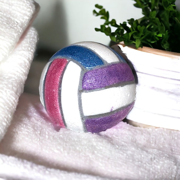 Volleyball Bath Bomb - Calla Lily Cosmetics + CL kids