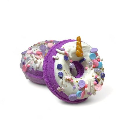 Donut Bath Bomb - Purple - Calla Lily Cosmetics + CL kids