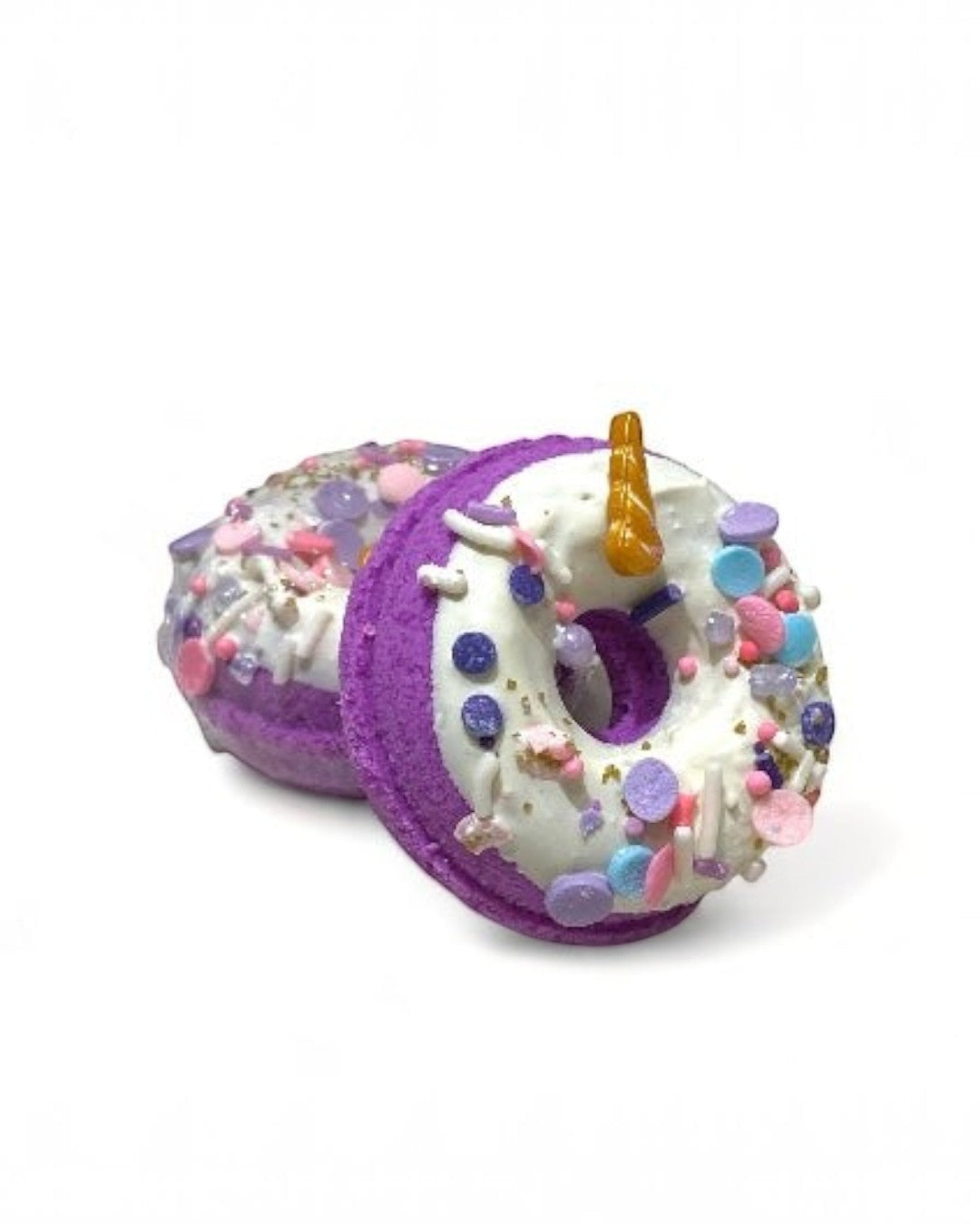 Donut Bath Bomb - Purple - Calla Lily Cosmetics + CL kids