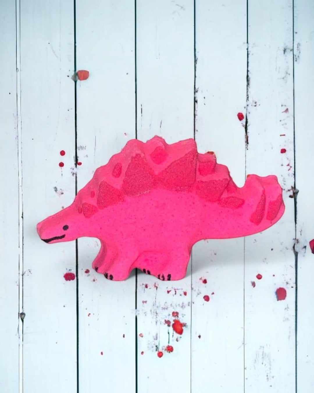 Stegosaurus Bath Bomb - Pink - Calla Lily Cosmetics + CL kids