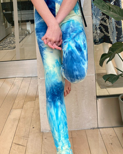 Kids Tie Dye Print Leggings - Calla Lily Cosmetics + CL kids