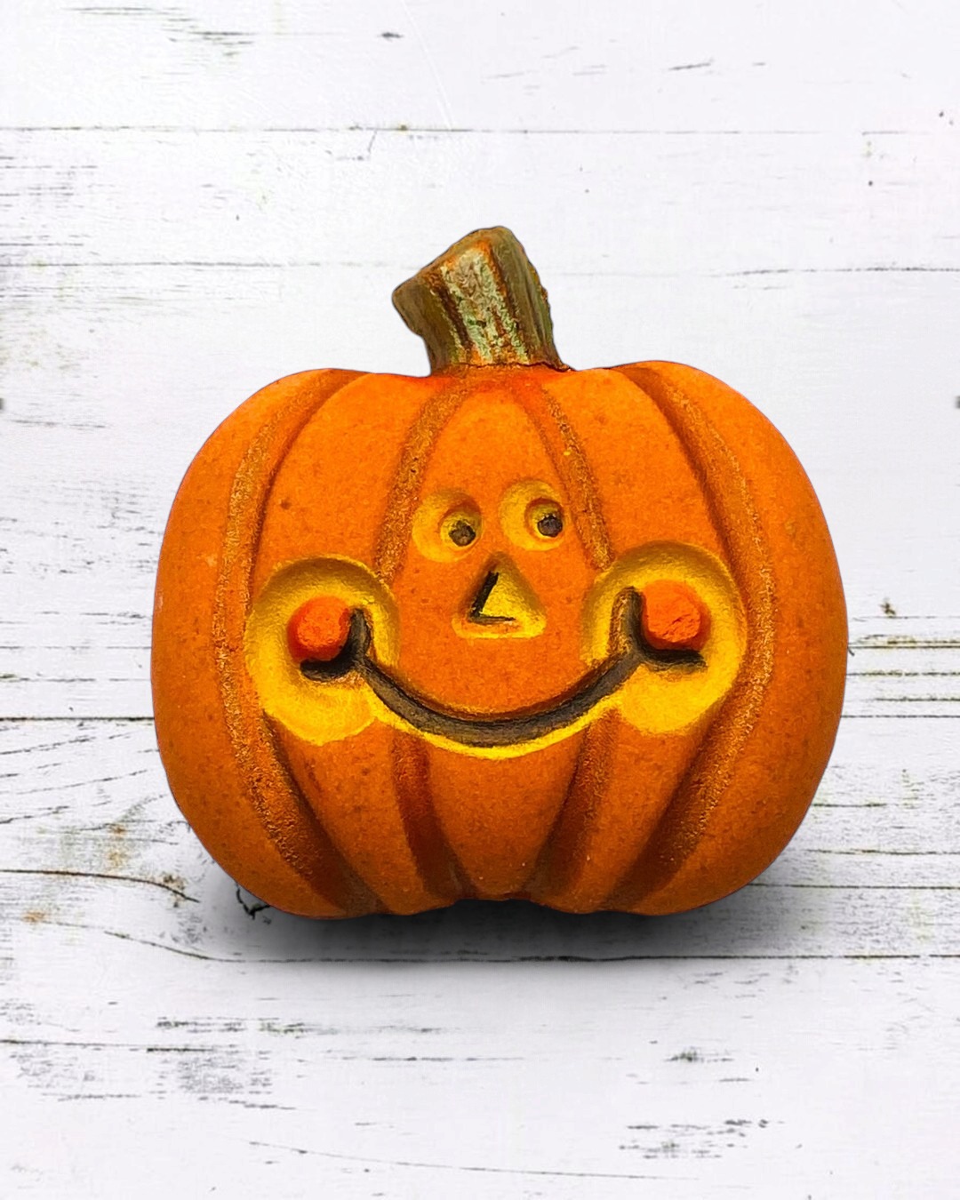 Happy Face Pumpkin Bath Bomb - Calla Lily Cosmetics + CL kids