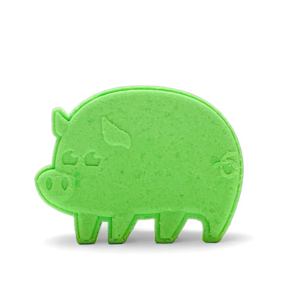 Piggy Bath Bomb - Green - Calla Lily Cosmetics + CL kids