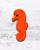 Seahorse Bath Bomb - Orange