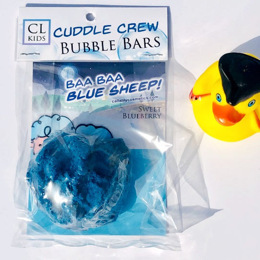 Blue Sheep Bubble Bar - Calla Lily Cosmetics + CL kids