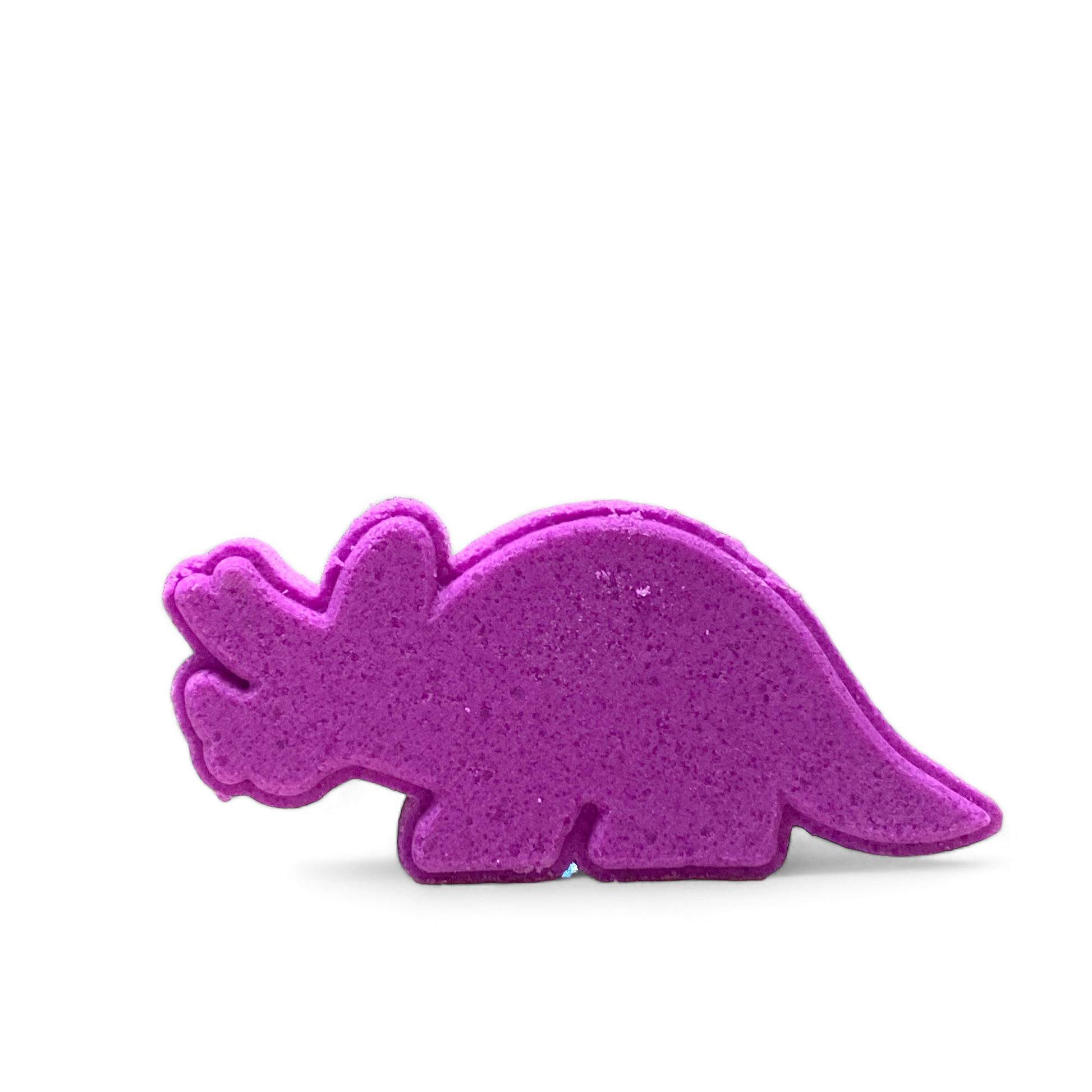 Triceratops Dino Bath Bomb - Purple - Calla Lily Cosmetics + CL kids