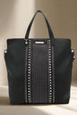 Nicole Lee USA Studded Large Tote Bag