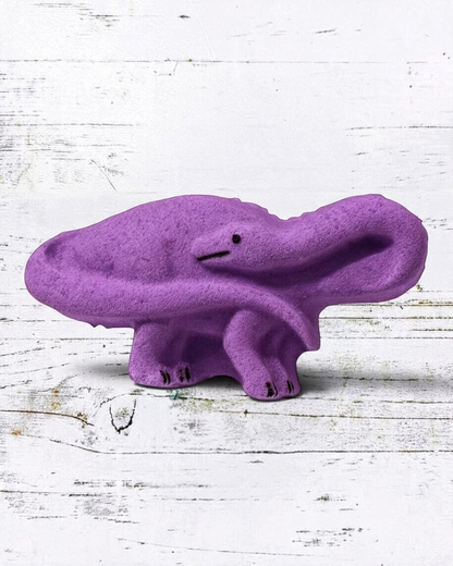 Med. Brontosaurus Bath Bomb l Grape l Purple