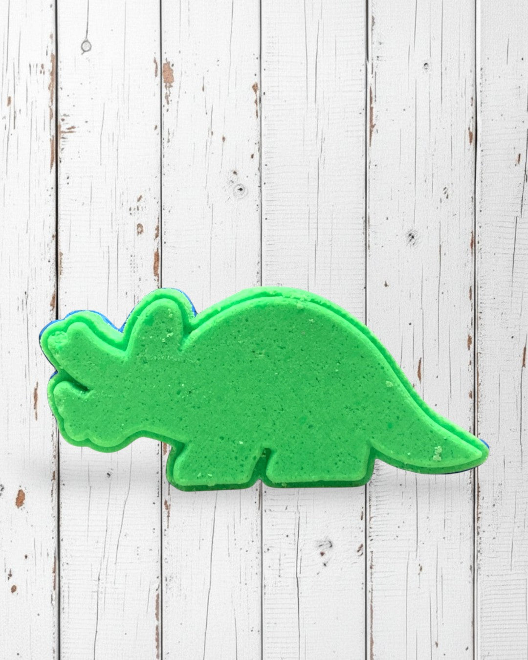 Triceratops Dino Bath Bomb - Green - Calla Lily Cosmetics + CL kids
