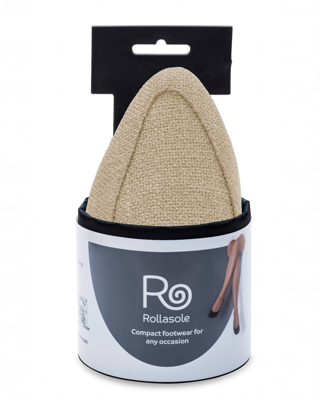 Rollasole foot-shaped product in packaging on a white background