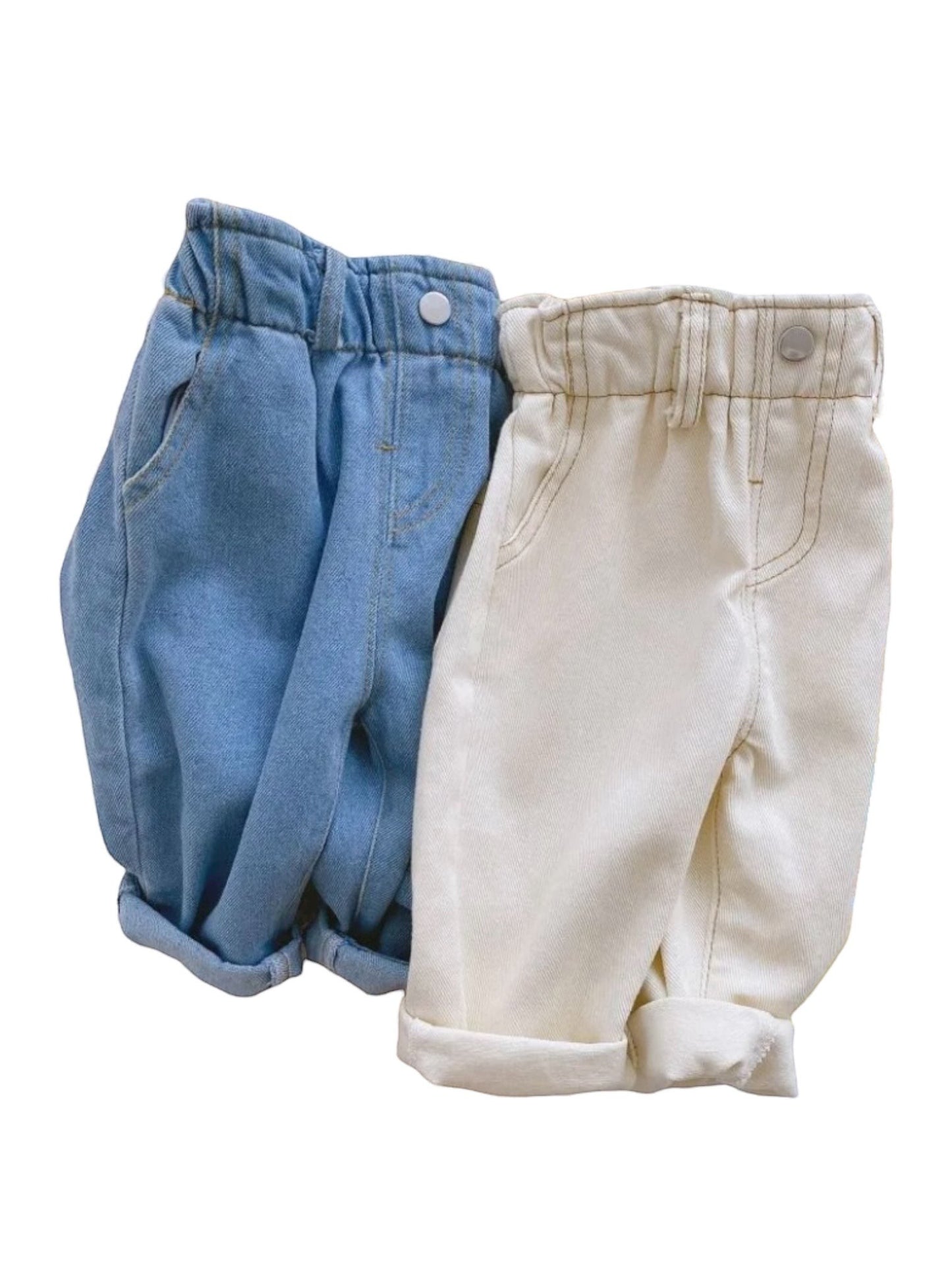 Elastic Waist Baby Jeans Boy or Girl