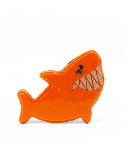 Shark Bath Bomb l Ocean Animal l Orange
