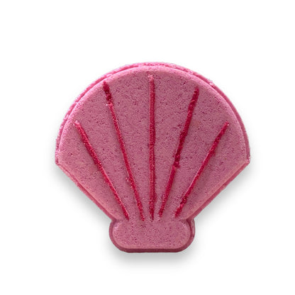 Shell Bath Bomb - Pink - Calla Lily Cosmetics + CL kids