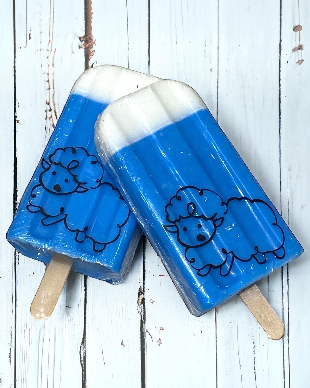 Popsicle Soap - Blue - Calla Lily Cosmetics + CL kids