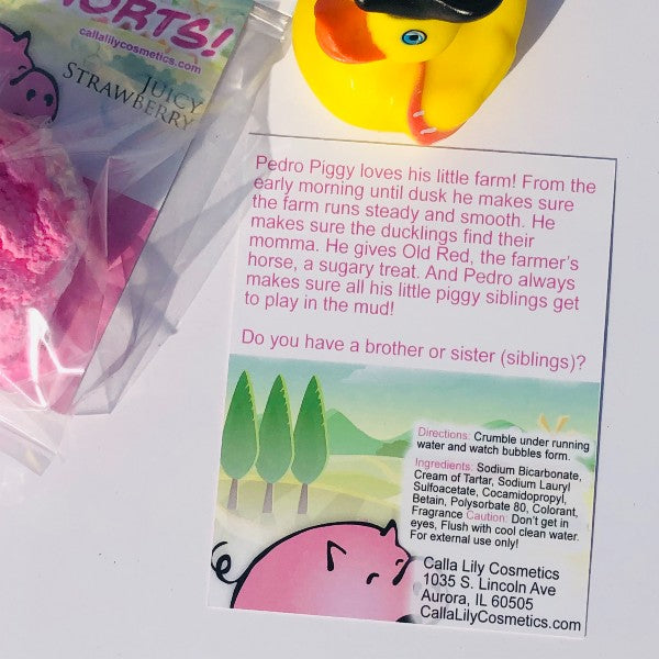 Piggy Snorts Bubble Bar