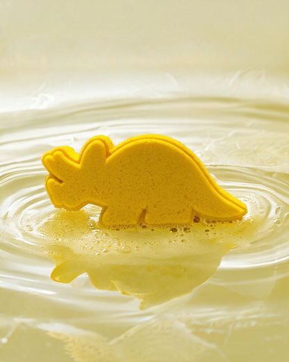 Triceratops Dino Bath Bomb - Yellow