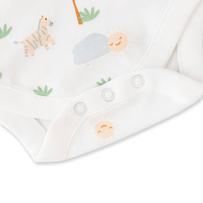 Organic Safari Baby Outfit 3pc Set
