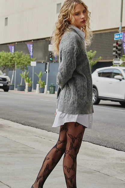 Grey Sweater Dress/Tunic