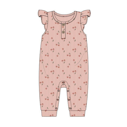 2 Piece Floral Onsie & Headband Set