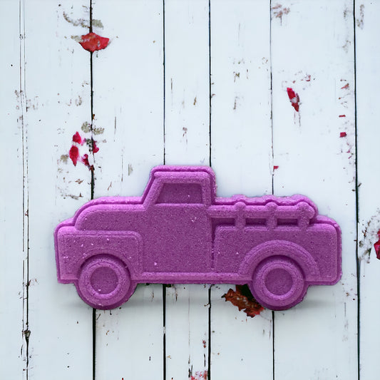 Vintage Truck Bath Bomb - Purple - Calla Lily Cosmetics + CL kids