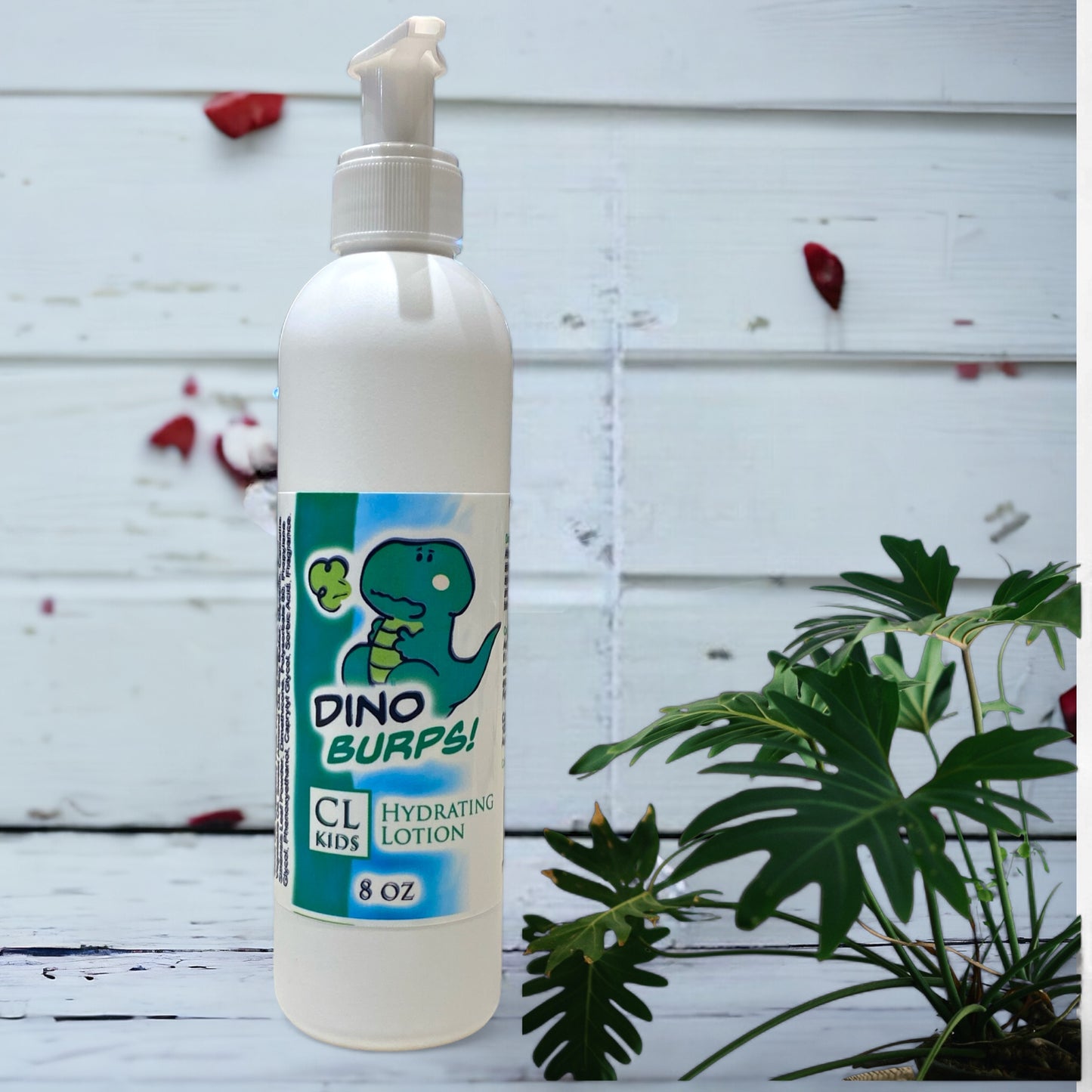 Dino Burps Body Lotion - Calla Lily Cosmetics + CL kids