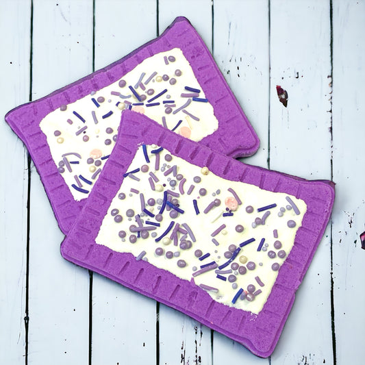 Pop Tart Bath Bomb - Purple - Calla Lily Cosmetics + CL kids