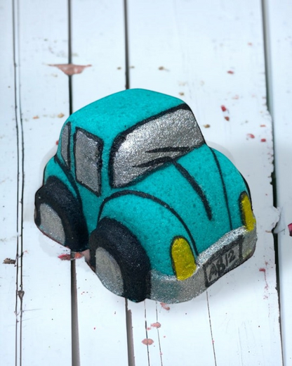 Volkswagen Bug Car Bath Bomb - Teal - Calla Lily Cosmetics + CL kids