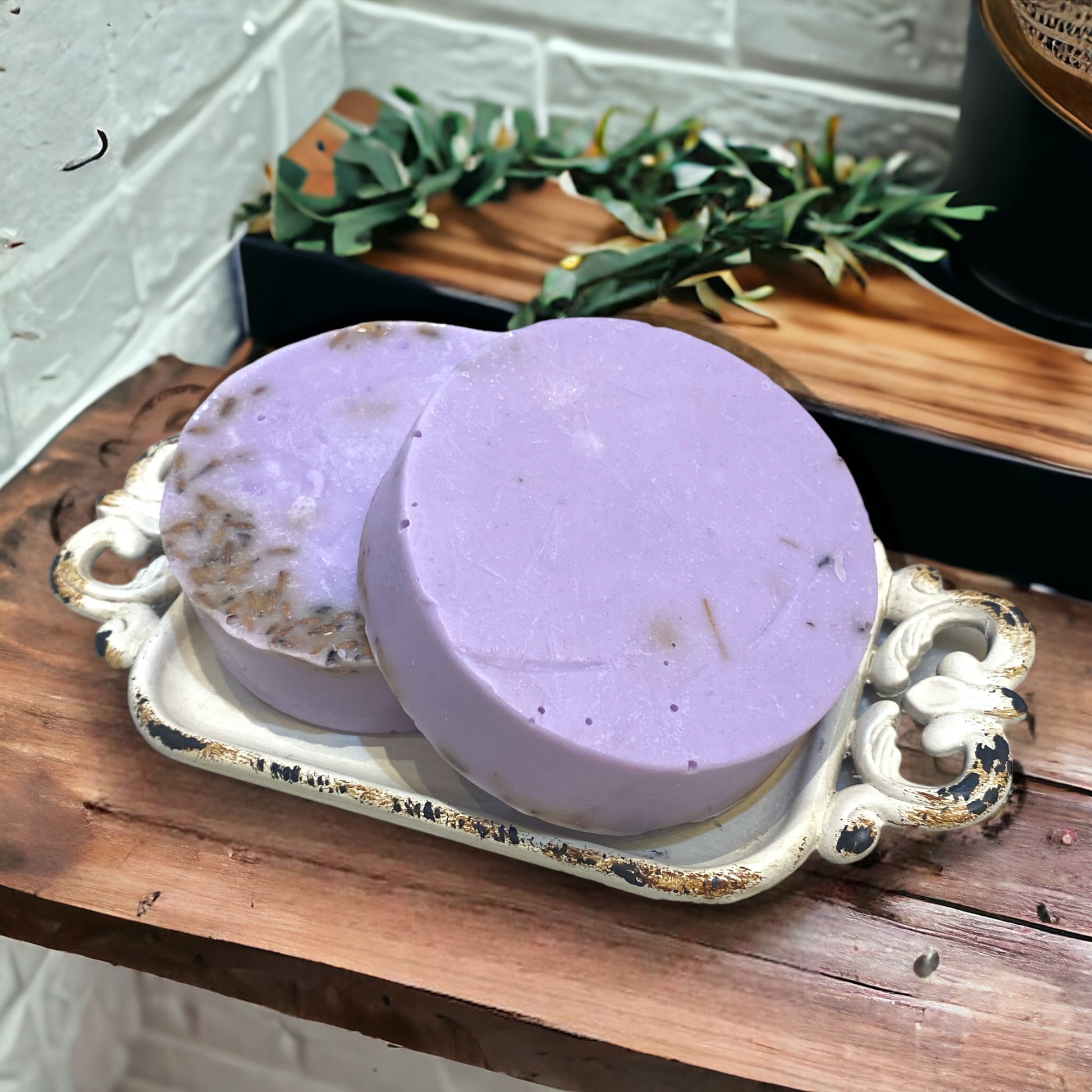 lavender and chamomile soap