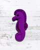 Seahorse Bath Bomb - Purple