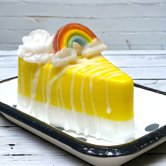 Cake Slice Soap - Yellow