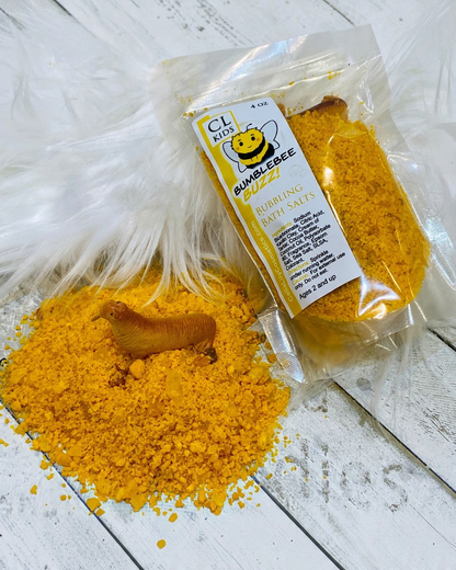 Bumblebee Buzz Bubbling Bath Salts - Calla Lily Cosmetics + CL kids