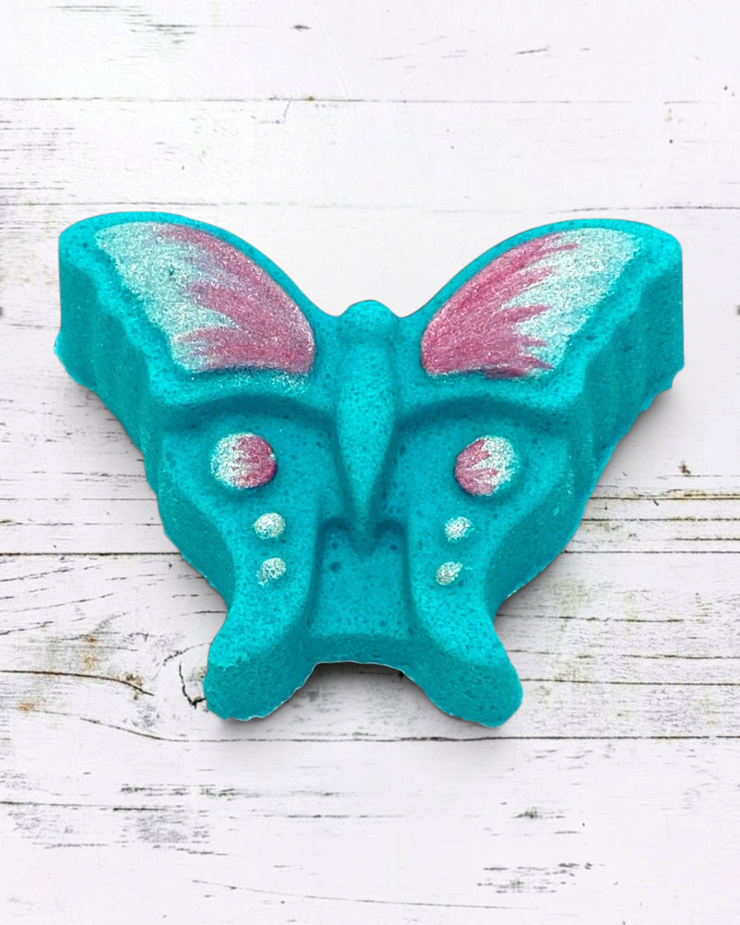 Butterfly Bath Bomb - Teal - Calla Lily Cosmetics + CL kids