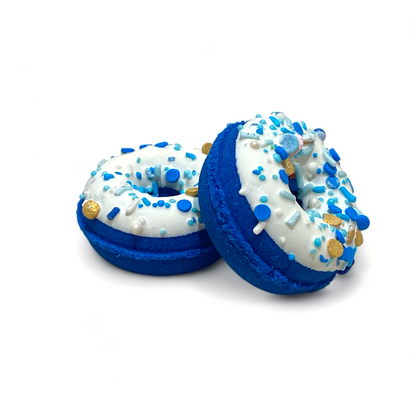 Donut Bath Bomb - Blue - Calla Lily Cosmetics + CL kids