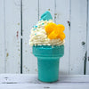 Ice Cream Cone Bath Bomb - Teal | CL kids