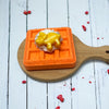 Waffle Bath Bomb - Orange - Calla Lily Cosmetics + CL kids