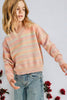 V-Neck Striped Sweater - Little Kids - Calla Lily Cosmetics + CL kids