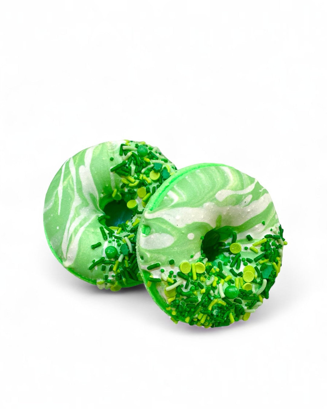 Donut Bath Bomb - Green - Calla Lily Cosmetics + CL kids