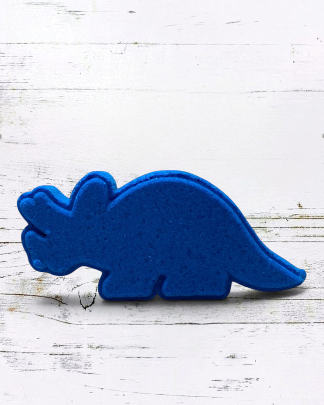 Triceratops Dino Bath Bomb - Blue - Calla Lily Cosmetics + CL kids