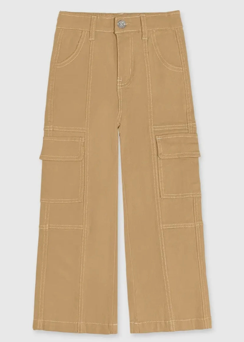 Bonnie Bianca Khaki Cargo Jeans