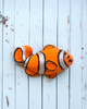Small Clown Fish Bath Bomb - Orange - Calla Lily Cosmetics + CL kids