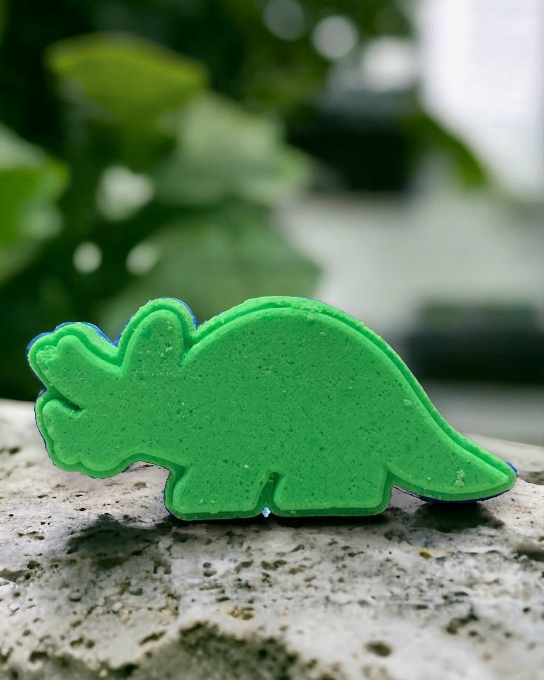 Triceratops Dino Bath Bomb - Green - Calla Lily Cosmetics + CL kids