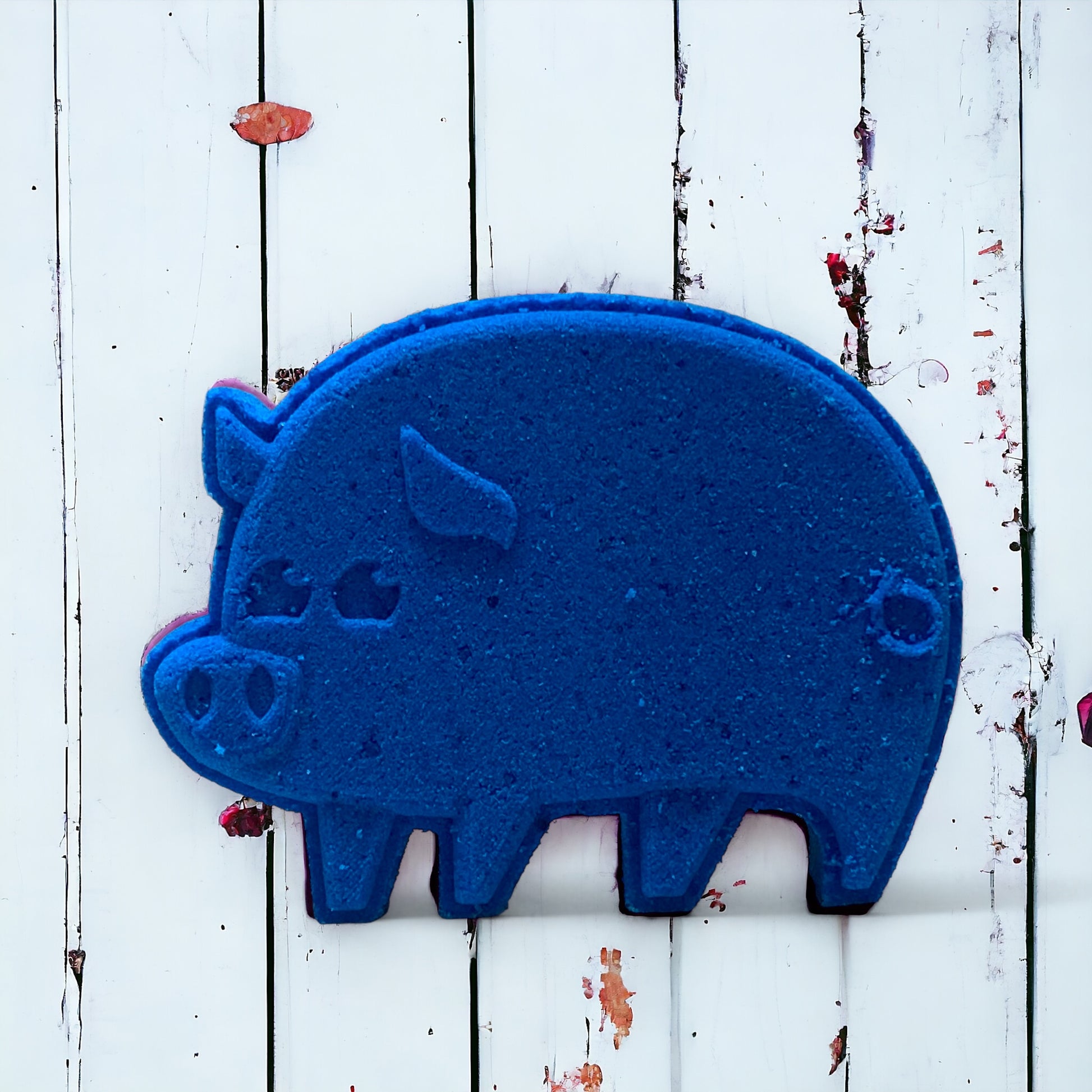 Piggy Bath Bomb - Blue - Calla Lily Cosmetics + CL kids