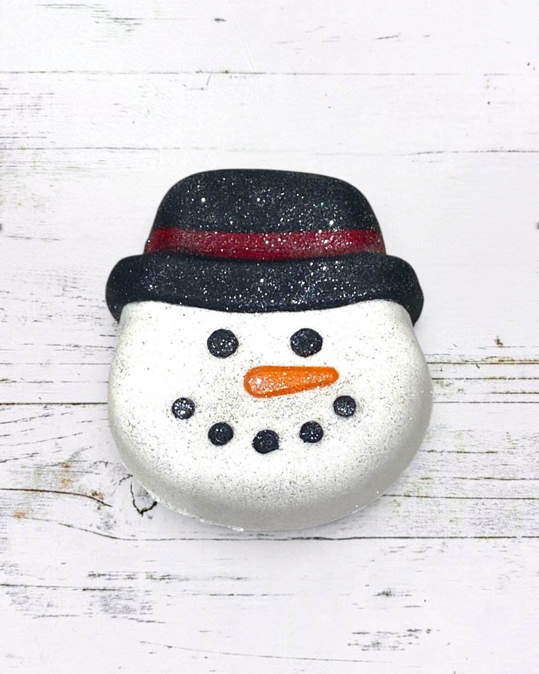 Snowman Face Bath Bomb