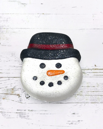 Snowman Face Bath Bomb